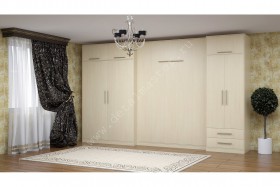 Комплект мебели со шкаф-кроватью трансформер Ратмир в Братске - bratsk.katalogmebeli.com | фото 2
