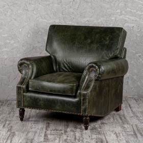 Кресло кожаное Лофт Аристократ (ширина 1070 мм) в Братске - bratsk.katalogmebeli.com | фото
