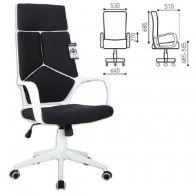 Кресло офисное BRABIX Prime EX-515 (черная ткань) в Братске - bratsk.katalogmebeli.com | фото