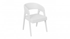 Кресло «Техас 1» (Белый матовый/Экокожа Белый №66) в Братске - bratsk.katalogmebeli.com | фото