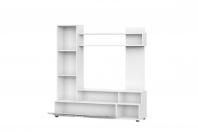 Мебель для гостиной "МГС 9" Белый / Цемент светлый в Братске - bratsk.katalogmebeli.com | фото 3