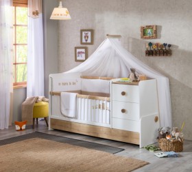 NATURA BABY Детская кровать-трансформер 2 20.31.1016.00 в Братске - bratsk.katalogmebeli.com | фото